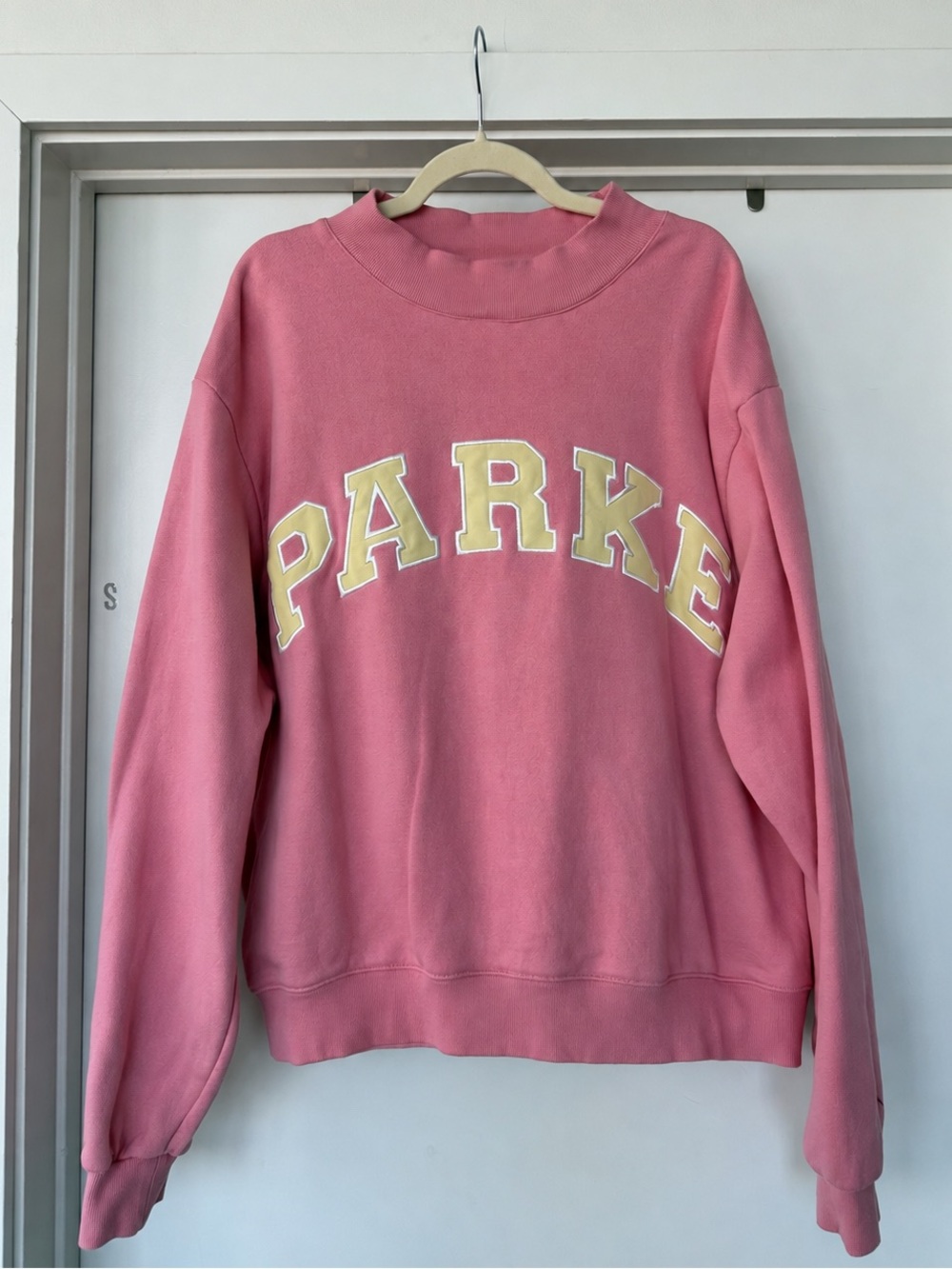 PARKE Summerland Varsity Mockneck Conch + Peel L/XL